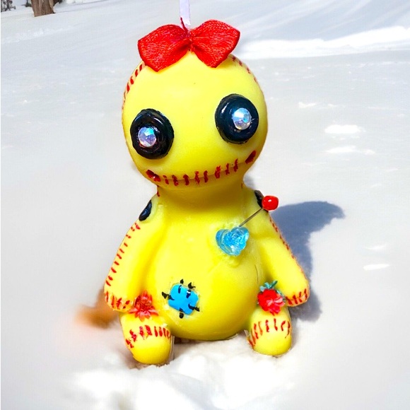 Voodoo Doll Aromatherapy Candle This is for 2 Dolls - Picture 6 of 7